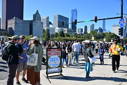 Taste of Chicago Grant Park pictured